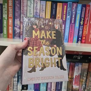 Make the Season Bright — Hardcover Book (Pink & Gold)